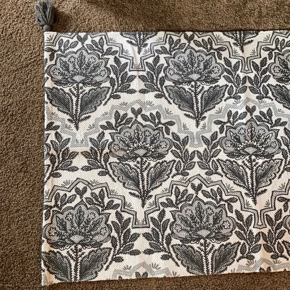 Thro by Marlo Alonzo Gray Throw Rug